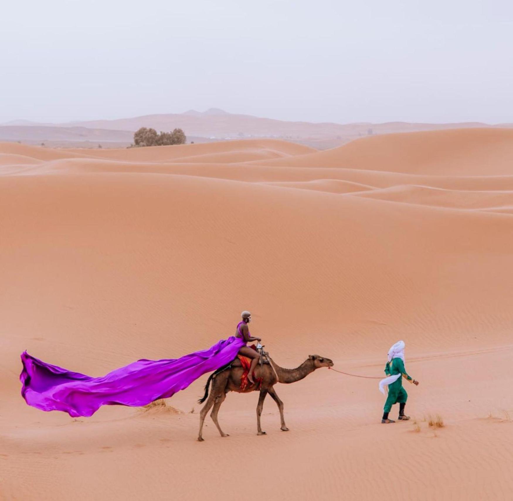 Bed and Breakfast Luxury Bedouin Camp Мерзуга Экстерьер фото
