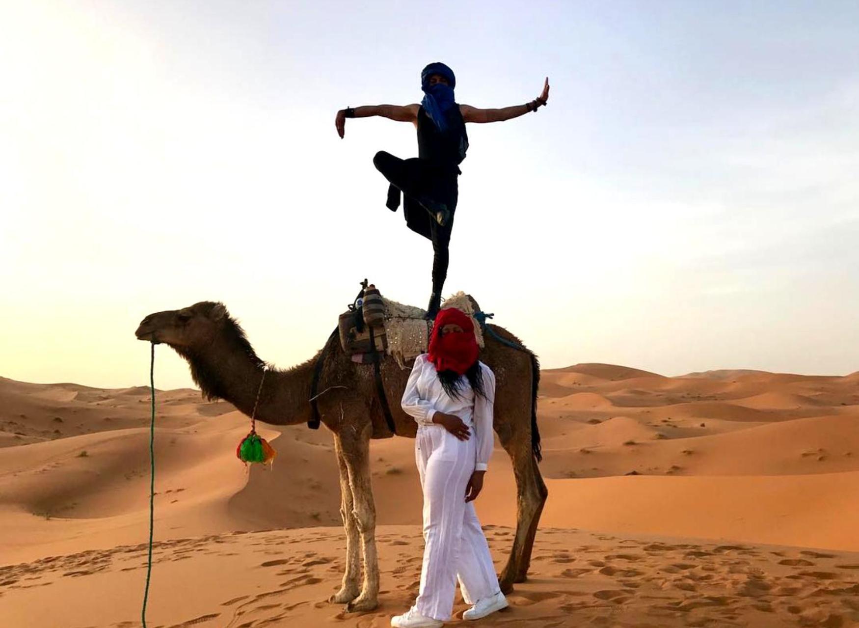 Bed and Breakfast Luxury Bedouin Camp Мерзуга Экстерьер фото
